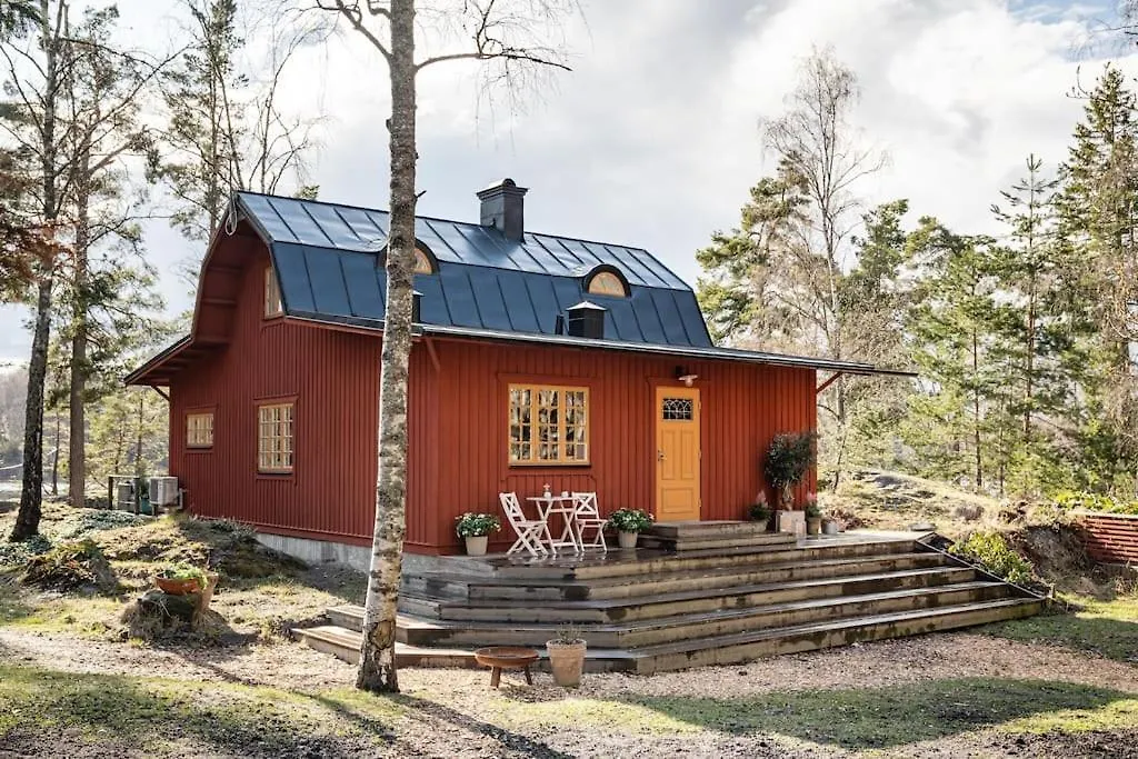 别墅 Lyxigt Hus I Stockholm Med Bastu Och Sjoeutsikt别墅
