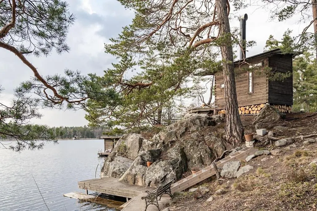 Lyxigt Hus I Stockholm Med Bastu Och Sjoeutsikt别墅 别墅