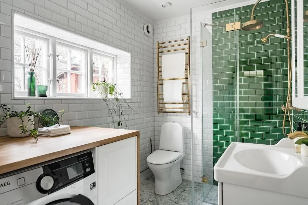 Lyxigt Hus I Stockholm Med Bastu Och Sjoeutsikt别墅